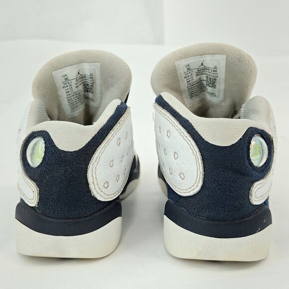 Nike Air Jordan 13 Retro Obsidian Blue White DJ3004-144 Toddler Youth Size 9C - Picture 6 of 10